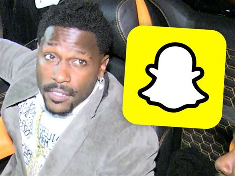 Antonio Brown says his Snapchat was hacked after explicit photo